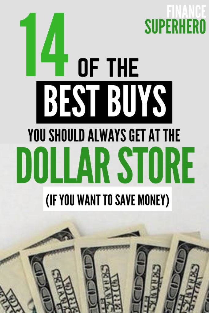 The 14 Best Items to Buy at the Dollar Store Finance Superhero