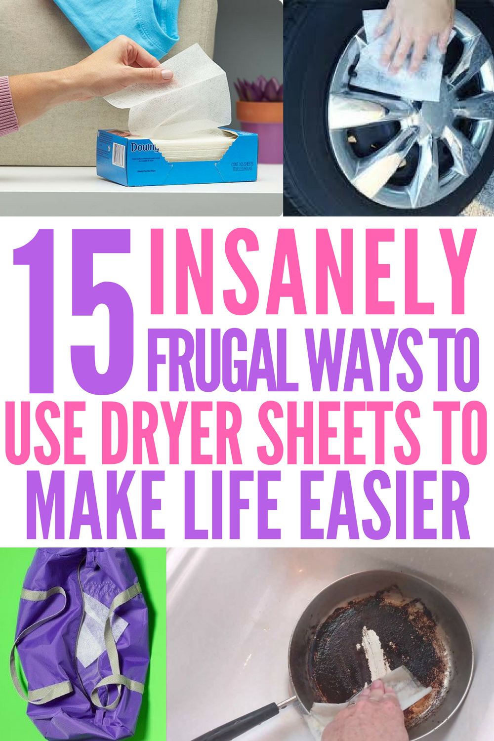 15 Unexpected Ways to Use Dryer Sheets Around the Home Finance Superhero